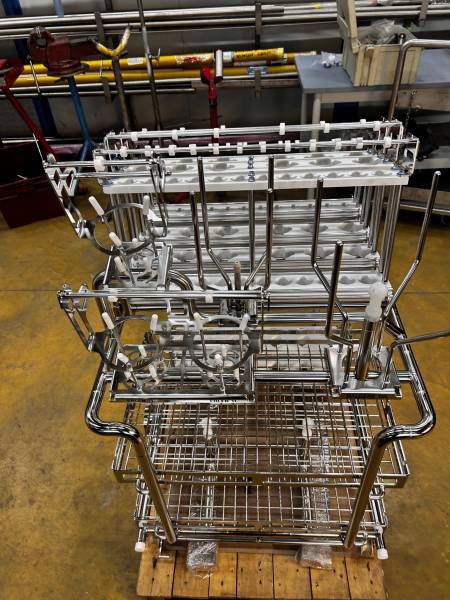 Panier de lavage inox 316L secteur pharmaceutique