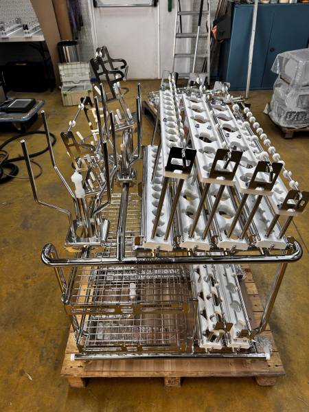 Panier de lavage inox 316L secteur pharmaceutique