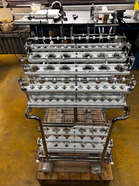 Panier de lavage inox 316L secteur pharmaceutique